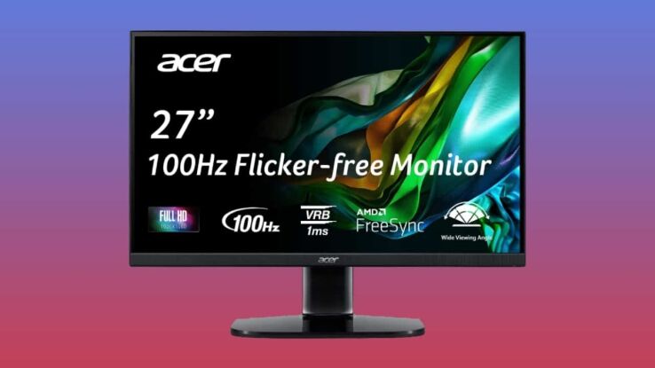 This 27″ Acer monitor is a great budget pick and it just got even cheaper