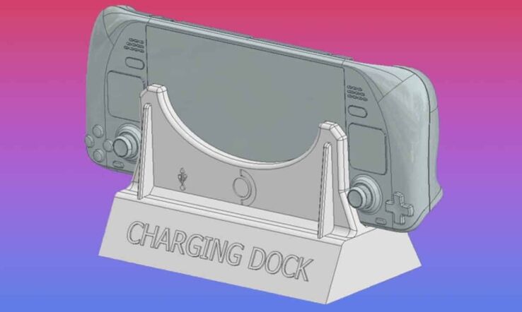 Someone has finally designed a Switch-like Dock for the Steam Deck