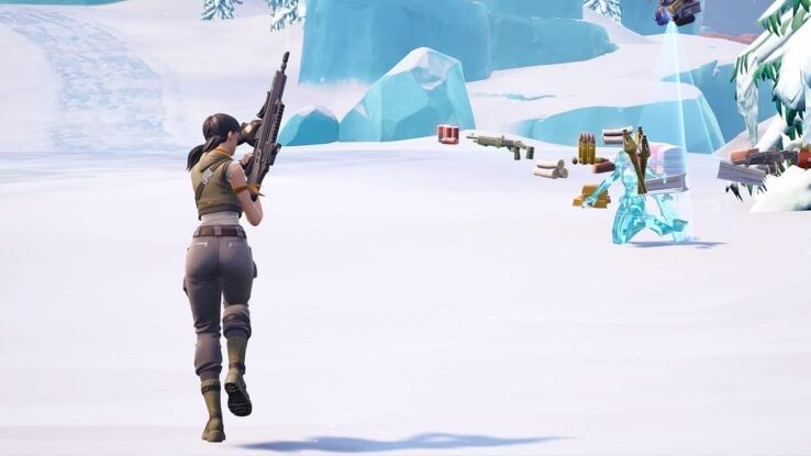 Fortnite: How to deal damage to enemy players from at least 1 story above them