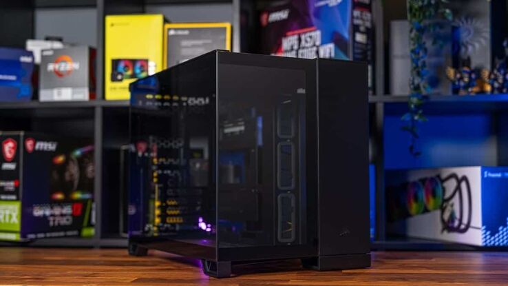 Corsair 2500X PC case review: fish-tank fun with back-connect support